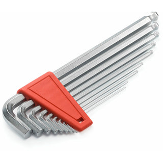 PB Swiss PB 212.LH-10 Key L- Wrenches, long, with Ball Point, set in a practical plastic holder