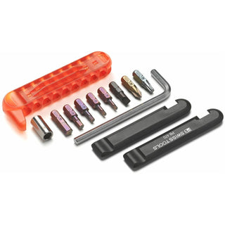 PB Swiss Tools PB 470.Red BikeTool: Pocket Tool With 9 Screwdriving Tools