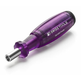 PB Swiss PB 6464.Purple Bit Holding Screwdriver with Magazine, Slotted, Phillips, TORX®, 9 Pcs