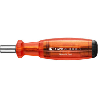 PB Swiss PB 6464.Red Bit Holding Screwdriver with Magazine, Slotted, Phillips, TORX®, 9 Pcs