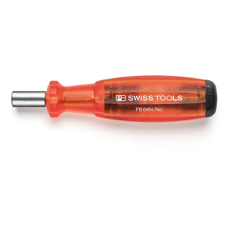 PB Swiss PB 6464.Red CBB Bit Holding Screwdriver with Magazine, Slotted, Phillips, TORX®, 9 Pcs