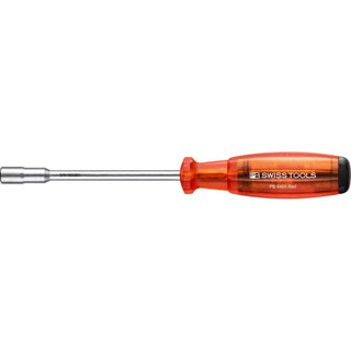 PB Swiss PB 6465.Red Bit Holding Screwdriver with Magazine, Slotted, Phillips, TORX®, 9 Pcs