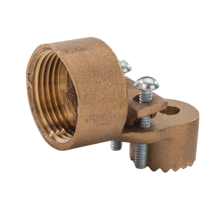 NSI G-43 Bronze 1″ Threaded Grounding Hub for Ground Clamps