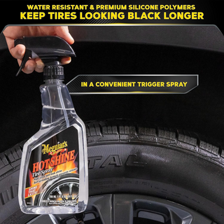 Meguiar's G12024 Hot Shine Tire Spray, 24 oz