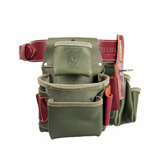 Occidental Leather Pro Framer Tool Belt Set with Double Outer Bag - Green