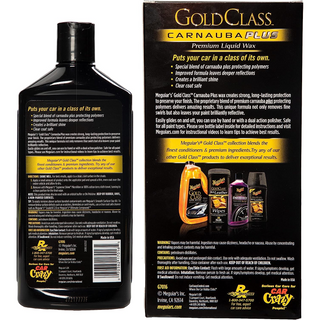 Meguiar's G7016 Gold Class Carnauba Plus Premium Liquid Wax, 16 .oz