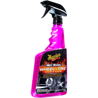 Meguiar's G9524 Hot Rims Wheel & Tire Cleaner, 24 .oz, Spray