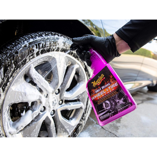 Meguiar's G9524 Hot Rims Wheel & Tire Cleaner, 24 .oz, Spray