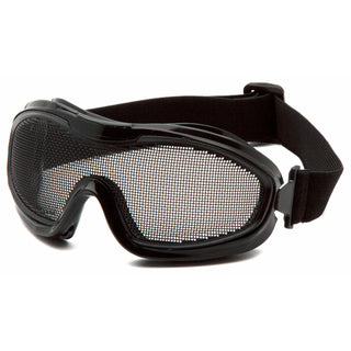 Pyramex G9WMG Wire Mesh Goggle - Black goggle With Single Wire Mesh Lens