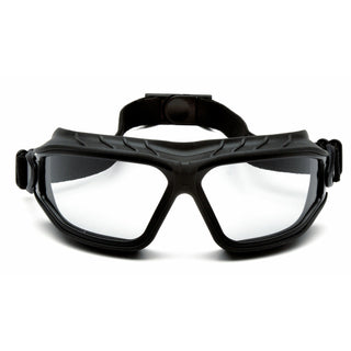 Pyramex GB10025TM Torser - Black Strap/Light Gray H2MAX Anti-Fog Lens