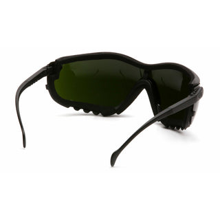 Pyramex GB1850SFT V2G - 5.0 IR Filter H2X Anti-Fog Lens with Black Strap/Temples