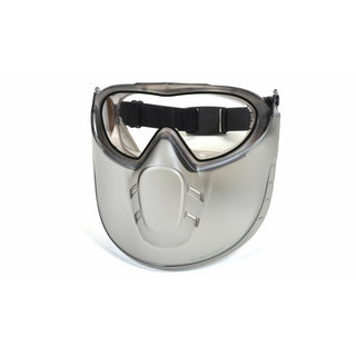Pyramex GG504DTSHIELD Dual Capstone H2X Anti-fog Goggle with Clear Capstone Shield