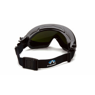 Pyramex GG504TIR5 Capstone Green Black Frame/Clear Anti-Fog 5.0 IR Filter Lens