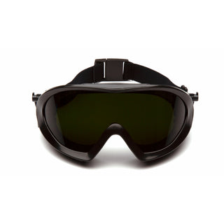 Pyramex GG504TIR5 Capstone Green Black Frame/Clear Anti-Fog 5.0 IR Filter Lens