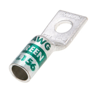 NSI GL156 1-Hole Copper Short Lug – Green 1 AWG 5/16 Inch