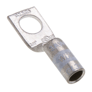 NSI GL338 300 MCM 3/8” 1-Hole Copper Short Lug – White