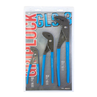 Channellock GLS-3 3Pc GRIPLOCK Tongue & Groove Pliers Set