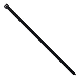 NSI GRP-152500 15”, Black Super Heavy-Duty 250lb Cable Ties, 50 Pack