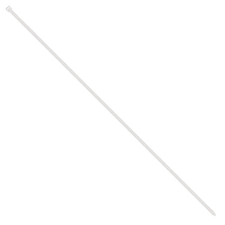 NSI GRP-36175 36”, Natural Super Heavy-Duty 175lb Cable Ties, 50 Pack