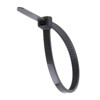 NSI GRP-5400 5”, Black General Purpose 40lb Cable Ties, 100 Pack