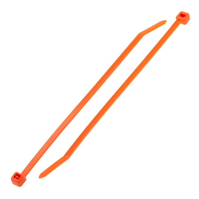 NSI GRP-540OR 5” Orange General Purpose 40lb Cable Ties, 100 Pack