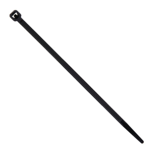 NSI GRP-6500 6”, Black General Purpose 50lb Cable Ties, 100 Pack