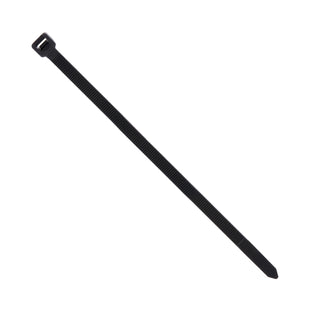 NSI GRP-81200 8”, Black Heavy-Duty 120lb Cable Ties, 100 Pack