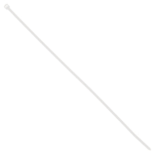 NSI GRP-818 8”, Natural General Purpose 18lb Cable Ties, 100 Pack