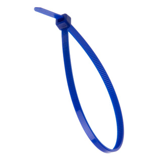 NSI GRP-840BL 8” Blue General Purpose 40lb Cable Ties, 100 Pack