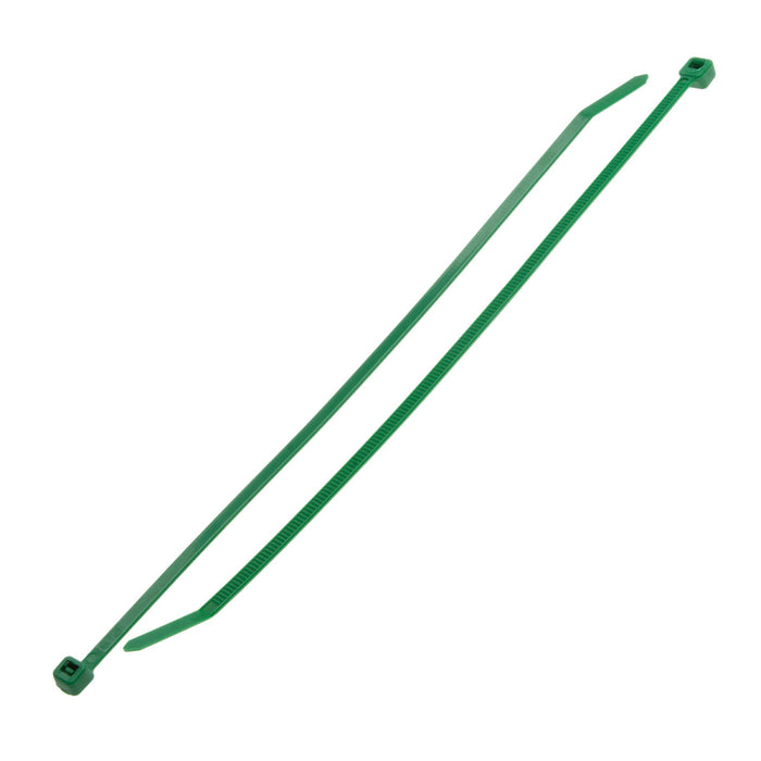 NSI GRP-840GR 8” Green General Purpose 40lb Cable Ties, 100 Pack