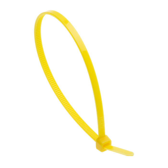 NSI GRP-840YL 8” Yellow General Purpose 40lb Cable Ties, 100 Pack