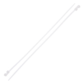 NSI GRP-M1150N 11”, Natural Screw Mount 50lb Cable Ties, 100 Pack