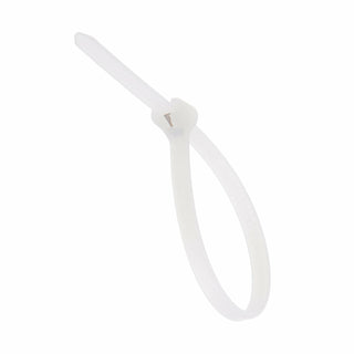 NSI GRP-SB418N 4”, Natural Steel Barb 18lb Cable Tie, 100 Pack