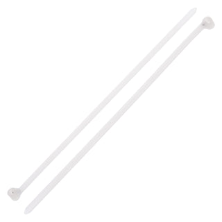 NSI GRP-SB540N 5”, Natural Steel Barb 40lb Cable Tie, 100 Pack