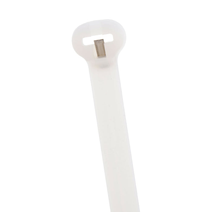 NSI GRP-SB750NX 7.5”, Natural Steel Barb 50lb Cable Tie, 1000 Bulk Pack