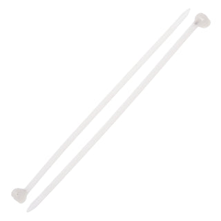 NSI GRP-SB85120N 8.5”, Natural Steel Barb 120lb Cable Tie, 50 Pack