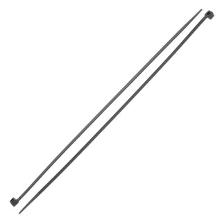 NSI GRP-UV1150B 11” Black UV-Stabilized 50lb Cable Ties, 100 Pack