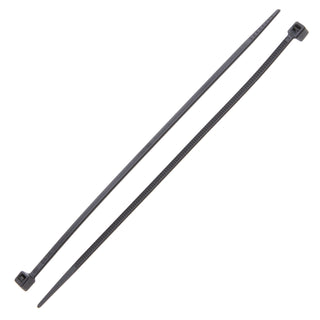 NSI GRP-UV540B 5” Black UV-Stabilized 40lb Cable Ties, 100 Pack