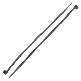 NSI GRP-UV750B 7” Black UV-Stabilized 50lb Cable Ties, 100 Pack