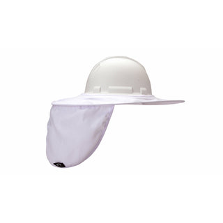 Pyramex HPSHADE10 Hard Hat Shade with Brim - White