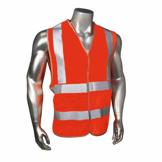 Radwear USA HV-6ANSI-2H Type R Class 2 2.7oz Micro Mesh Safety Vest - Orange