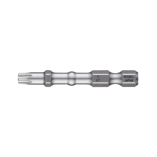 Vessel Tools IBTX2750P2 IMPACT BALL Torsion Bit (T27 x 50 mm, 2 pcs.)