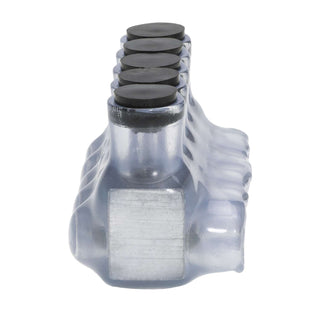 Polaris IPL4-5C 5-Port Clear Multi-Tap Pre-Insulated Connector, 4-14 Gauge