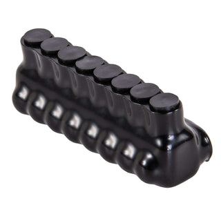 Polaris IPL4-8 8-Port Black Multi-Tap Pre-Insulated Connector, 4-14 Gauge