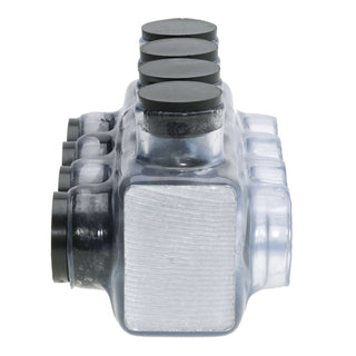 Polaris IPLD750-4C 4-Port Clear Multi-Tap Pre-Insulated Connector, 750 MCM – 1/0 AWG