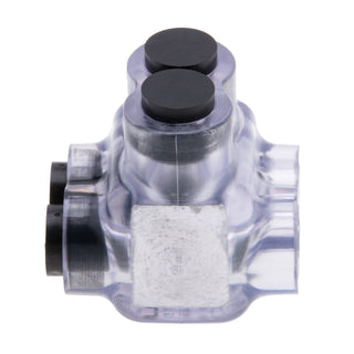 Polaris IT-4C 2-Port Clear Multi-Tap Pre-Insulated Connector, 4-14 Gauge