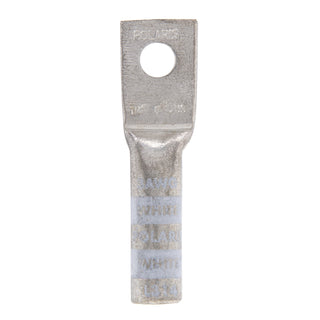 NSI L314 3 AWG 1/4” 1-Hole Copper Long Lug – White