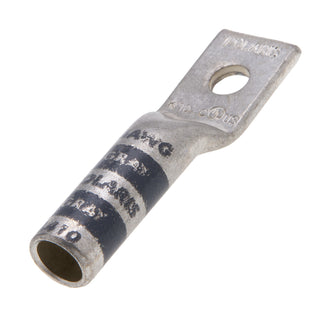 NSI L410 Copper Long Lug – Gray 1-Hole 4 AWG 10 (3/16) Inch