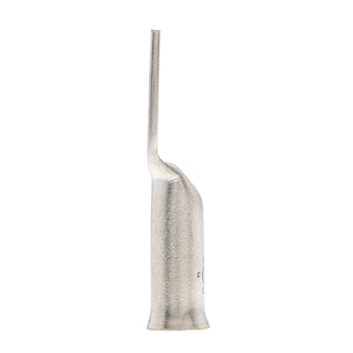 NSI L438B 4 AWG 3/8” 1-Hole Copper Long Lug – Gray – Bell End