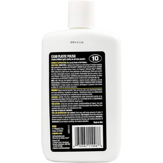 Meguiar's M1008 Mirror Glaze Clear Plastic Polish, 8 .oz